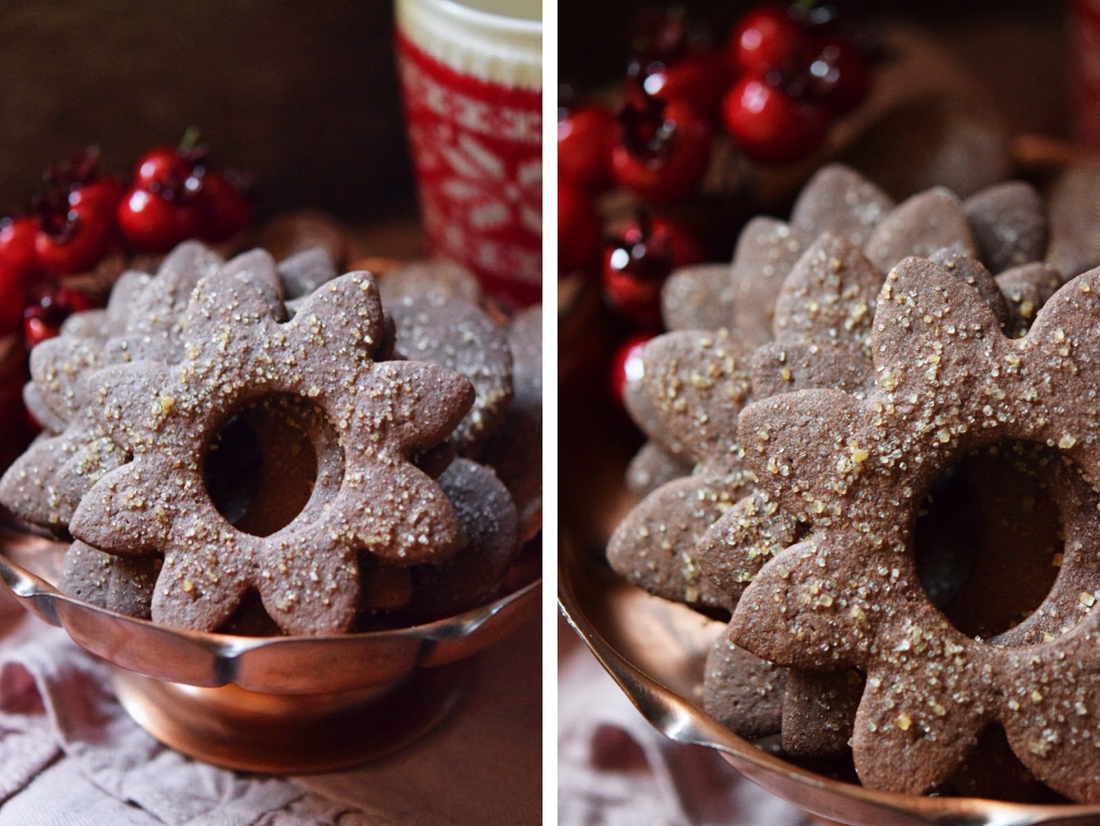 Chocolate Nutmeg Biscuits